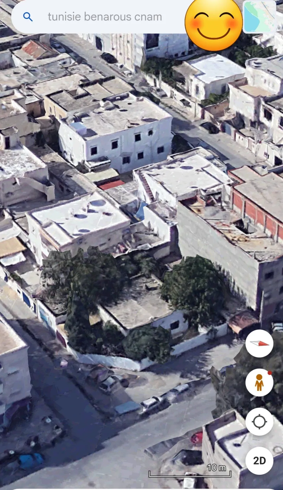 Maison sur deux rues principales à Ben Arous