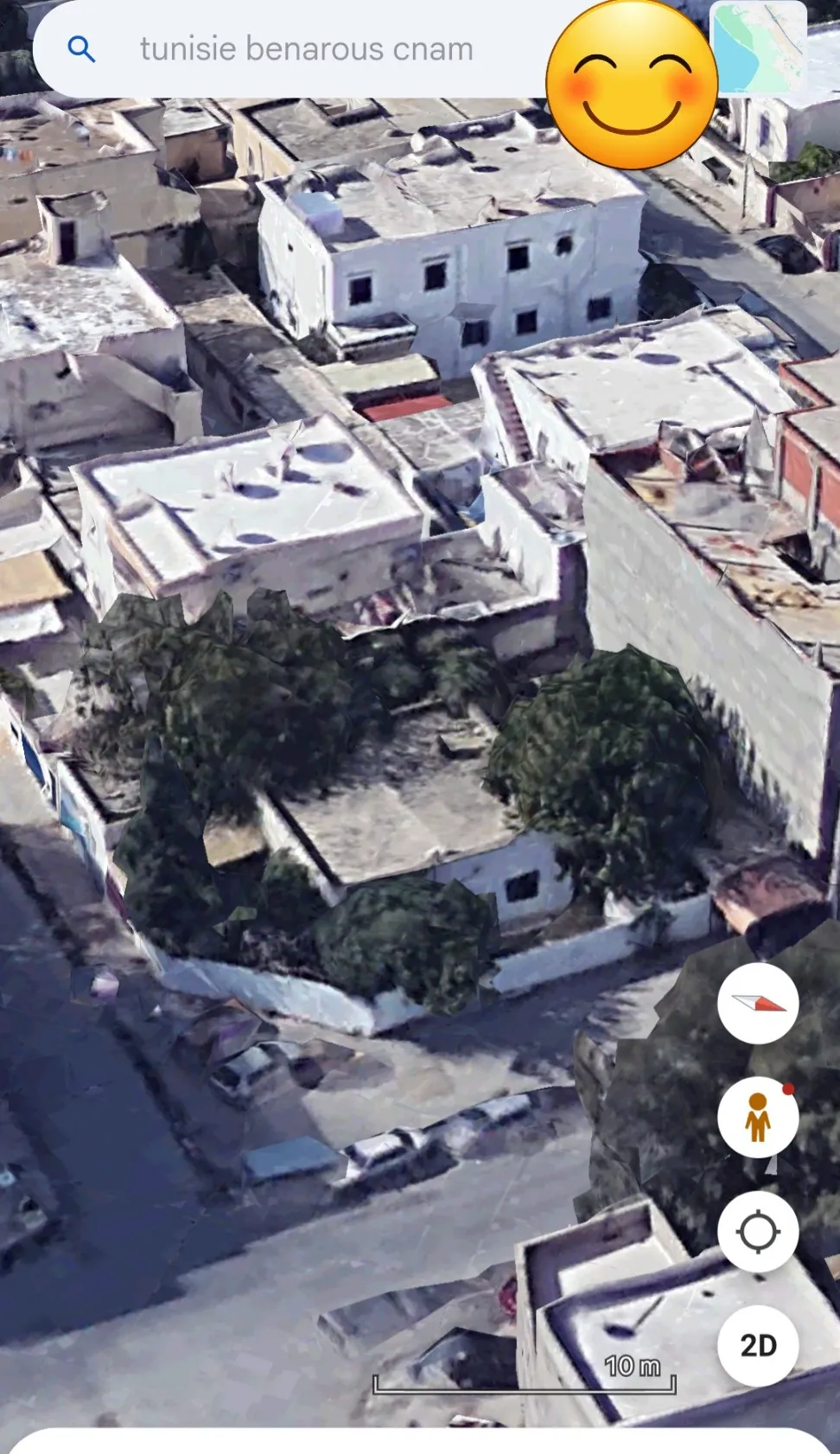 Maison sur deux rues principales à Ben Arous