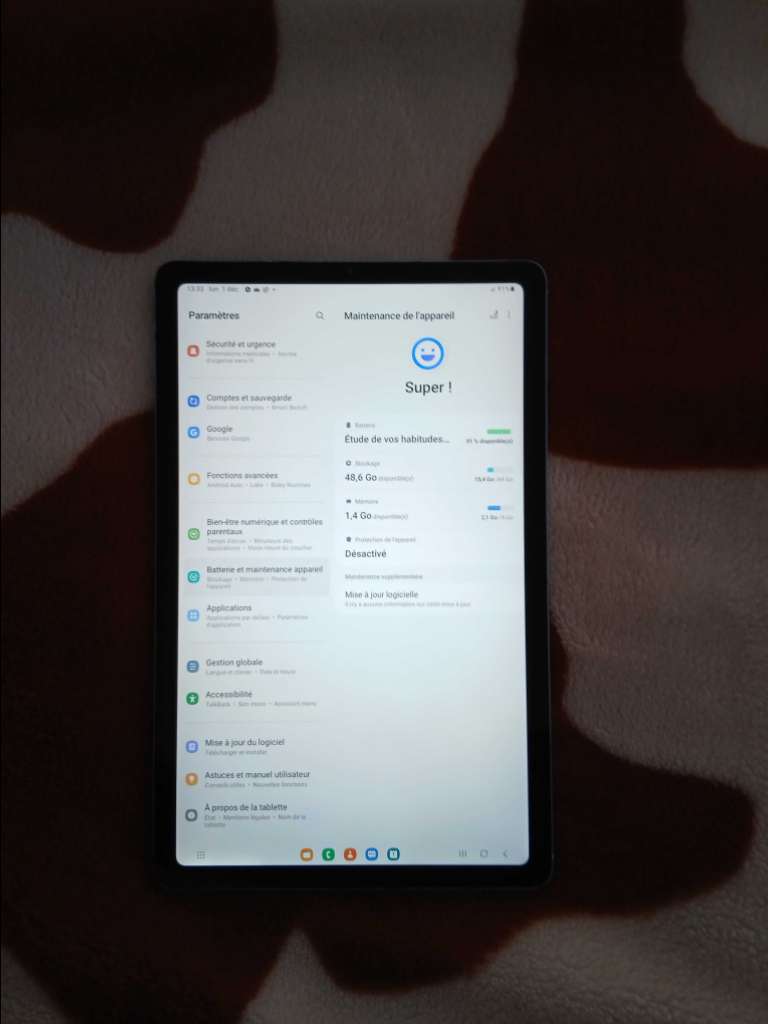 Samsung tab s6 lite 4/64