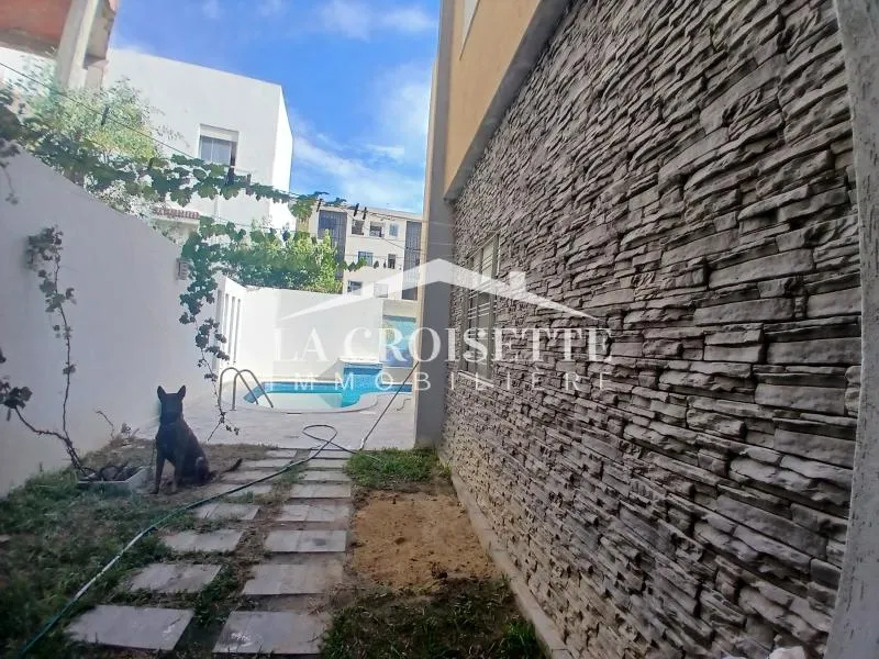 Villa s4 meublée avec piscine à Ain Zaghouan nord ZVL0030
