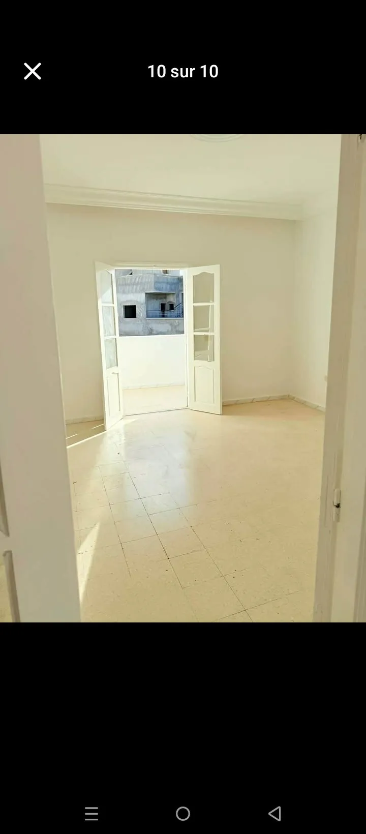  un étage  s+3 au 2éme étage a louer situé a Denden