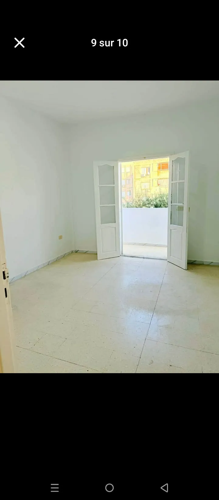  un étage  s+3 au 2éme étage a louer situé a Denden