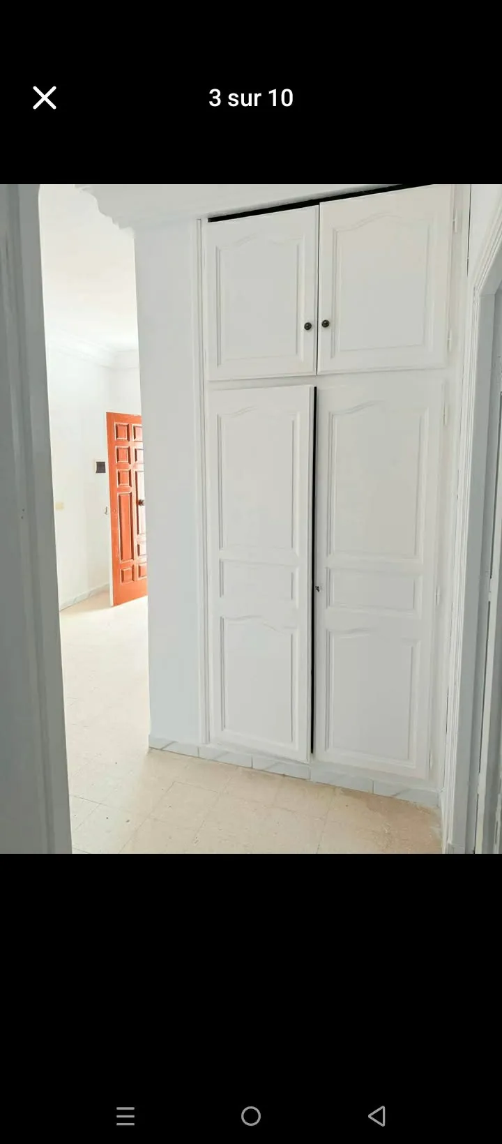  un étage  s+3 au 2éme étage a louer situé a Denden