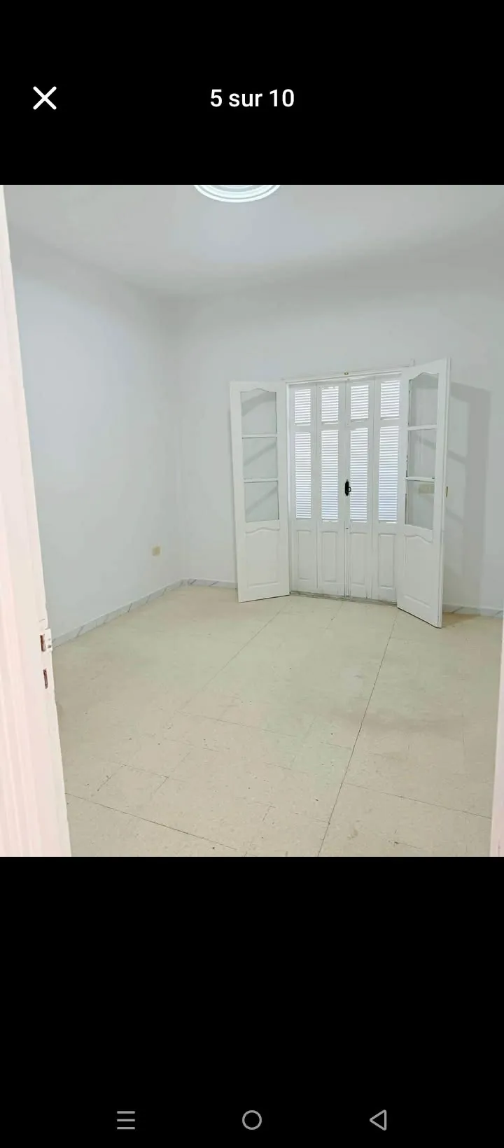  un étage  s+3 au 2éme étage a louer situé a Denden