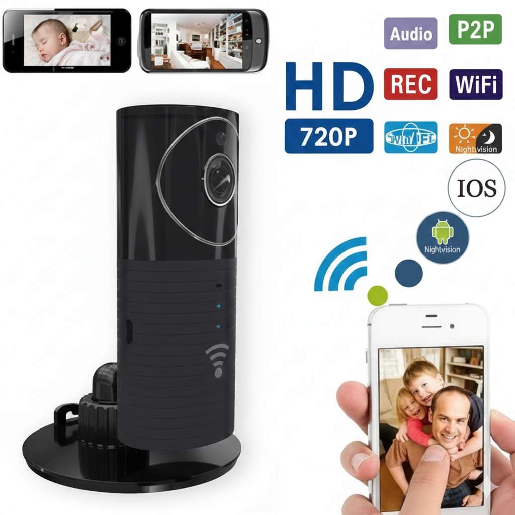 Babyphone Caméra Wifi HD