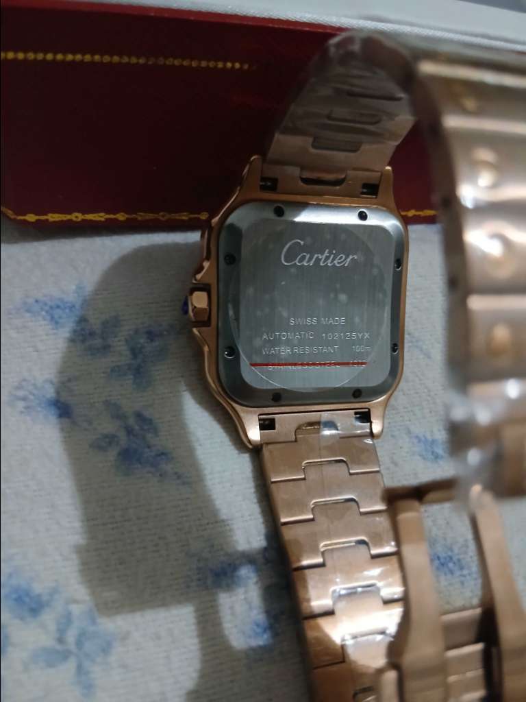montre cartier Santos swiss made dans sont đŠ tĂ©lĂ©phone âïž 53335227