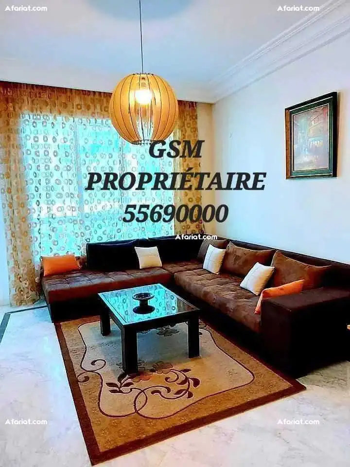 Excellent Apt S2 meublé pour étranger Ennasr2