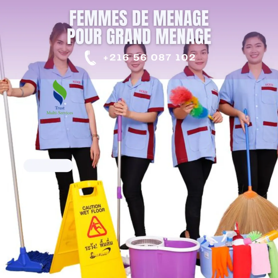 FEMME DE MENAGE PAR JOUR POUR SIMPLE MENAGE  A ARIANA