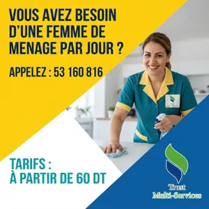 femme de menage par jour a mhares