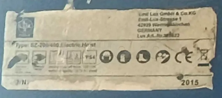 Ascenseur électrique made in Germany 