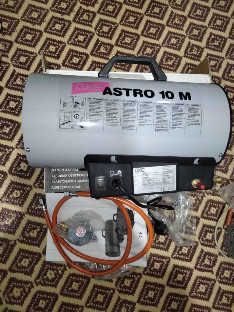 chauffage بالمروحة مساحة صغيرة