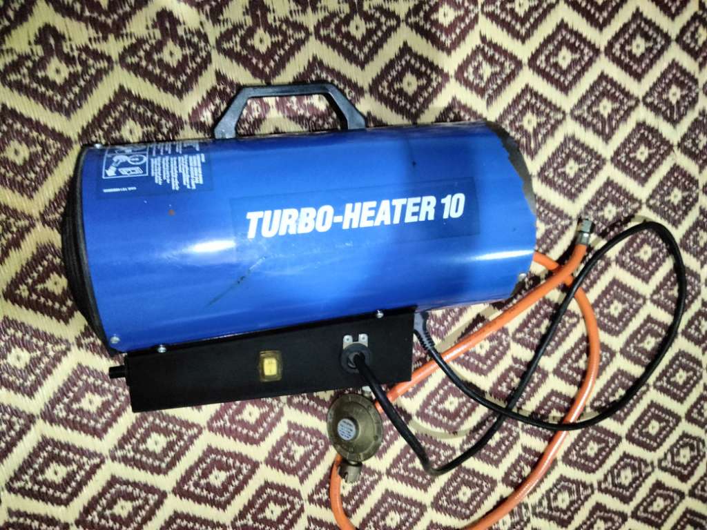 chauffage بالمروحة مساحة صغيرة