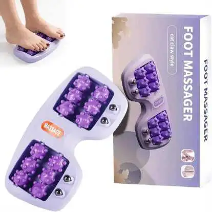 Rouleau De Massage Double Portable Pour Les Pieds