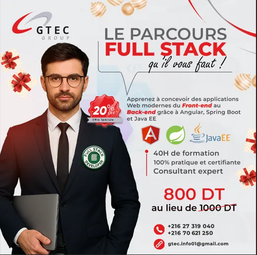 Formation Fullstack Spring Boot et Angular