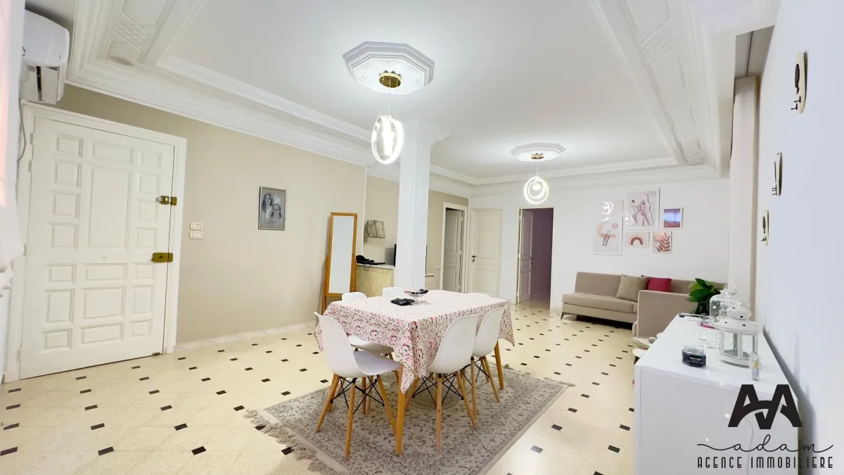 etage de villa S+2 meublé à Nabeul