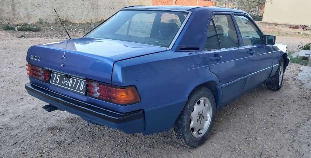 propre mercedes 190 mazout