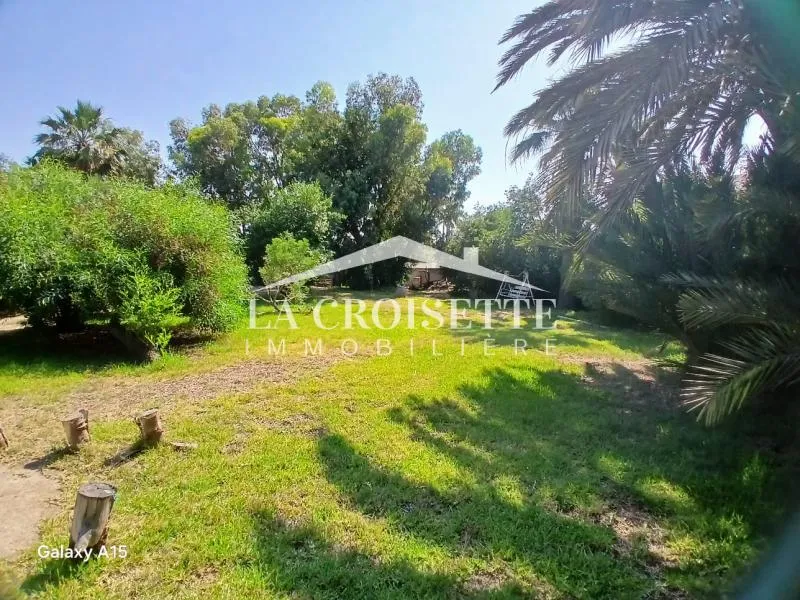 Villa s2 avec un grand jardin et une piscine à La Soukra MVL1714