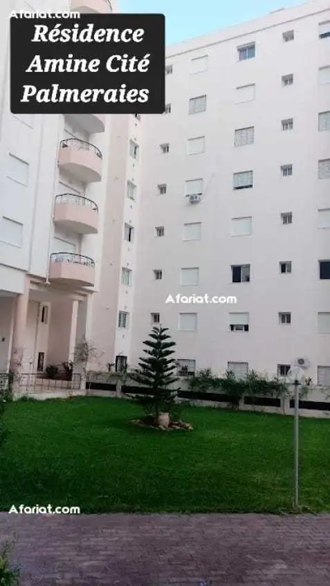 Particulier L Apt S4 meublé Neuf Cité wahat pour étranger 