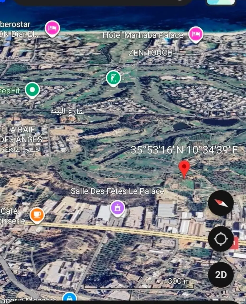 4 terrain les bais des anges (2) kantaoui sur Golf