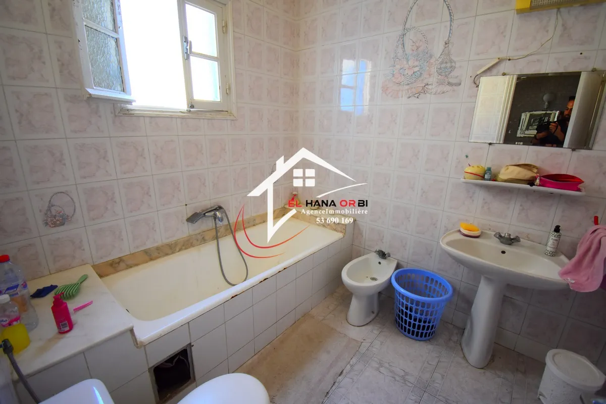 À louer S+2 spacieux à Hiboune Mahdia