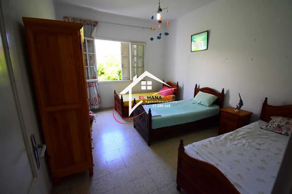 À louer S+2 spacieux à Hiboune Mahdia