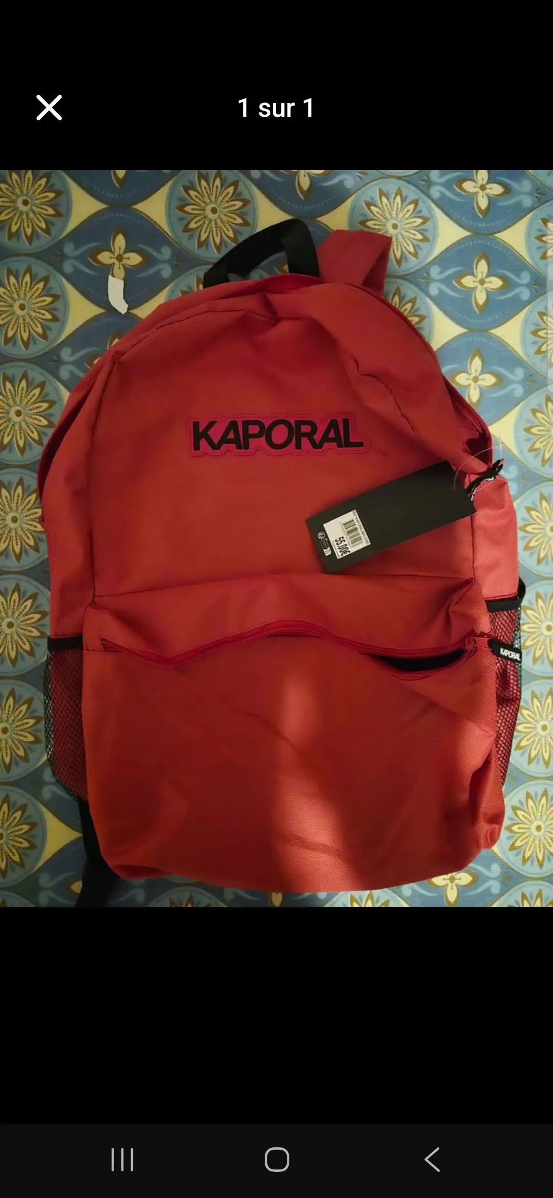 Sac a dos kaporal