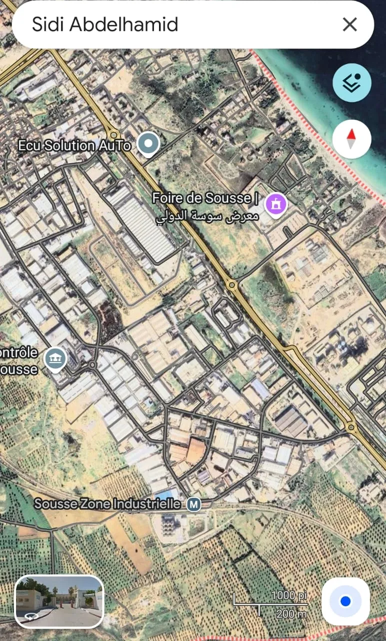 Vente terrain constructible Sousse , 30.000 m²