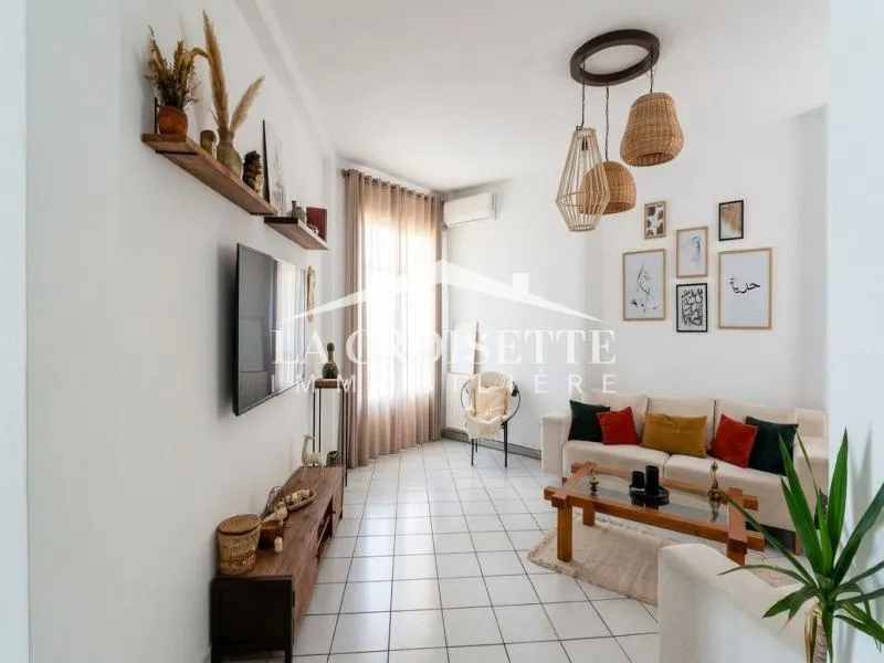 Appartement S+2 meublé à Ain Zaghouan Nord MAL2374
