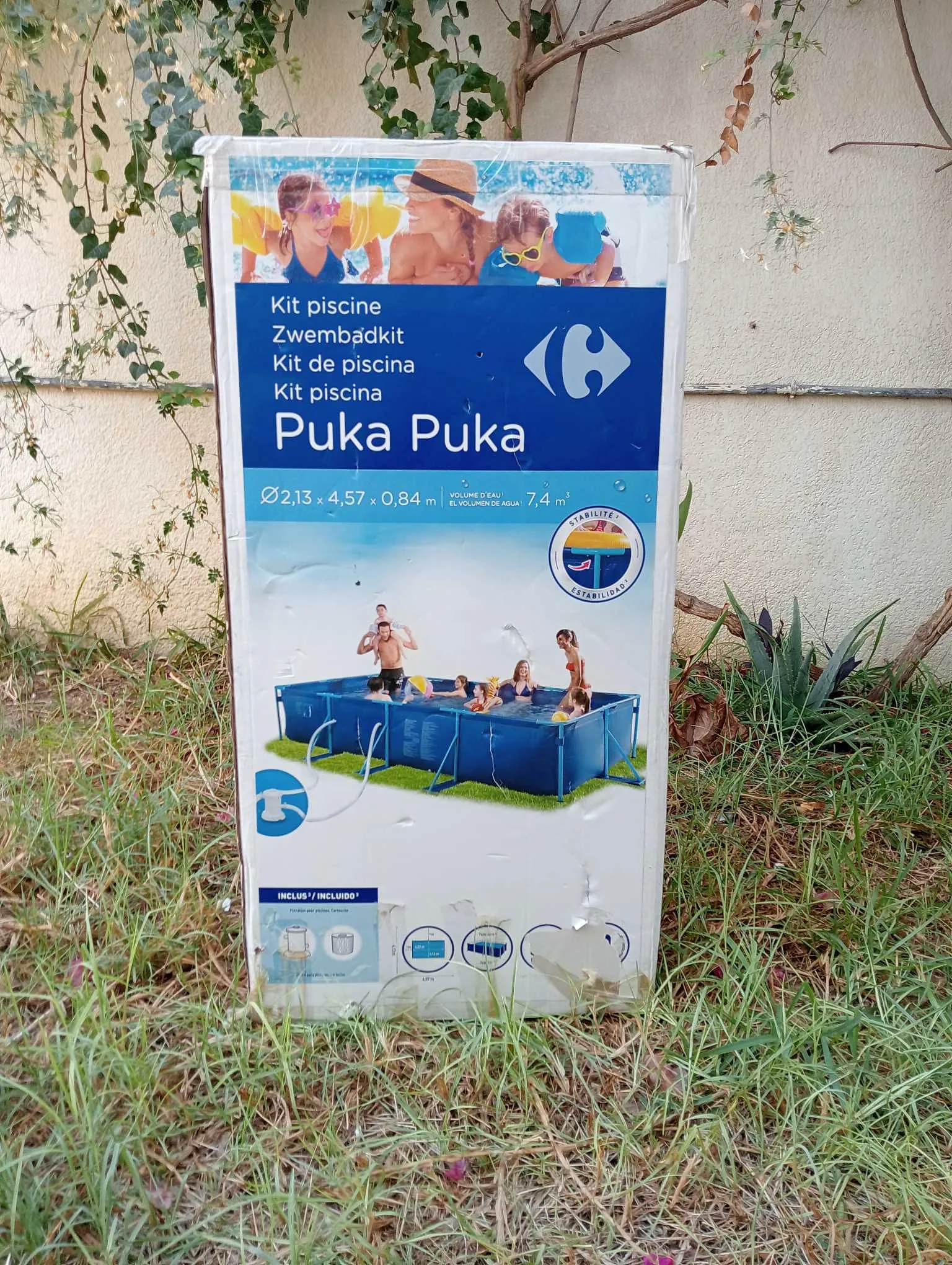 Kit piscine gonflable puka puka
