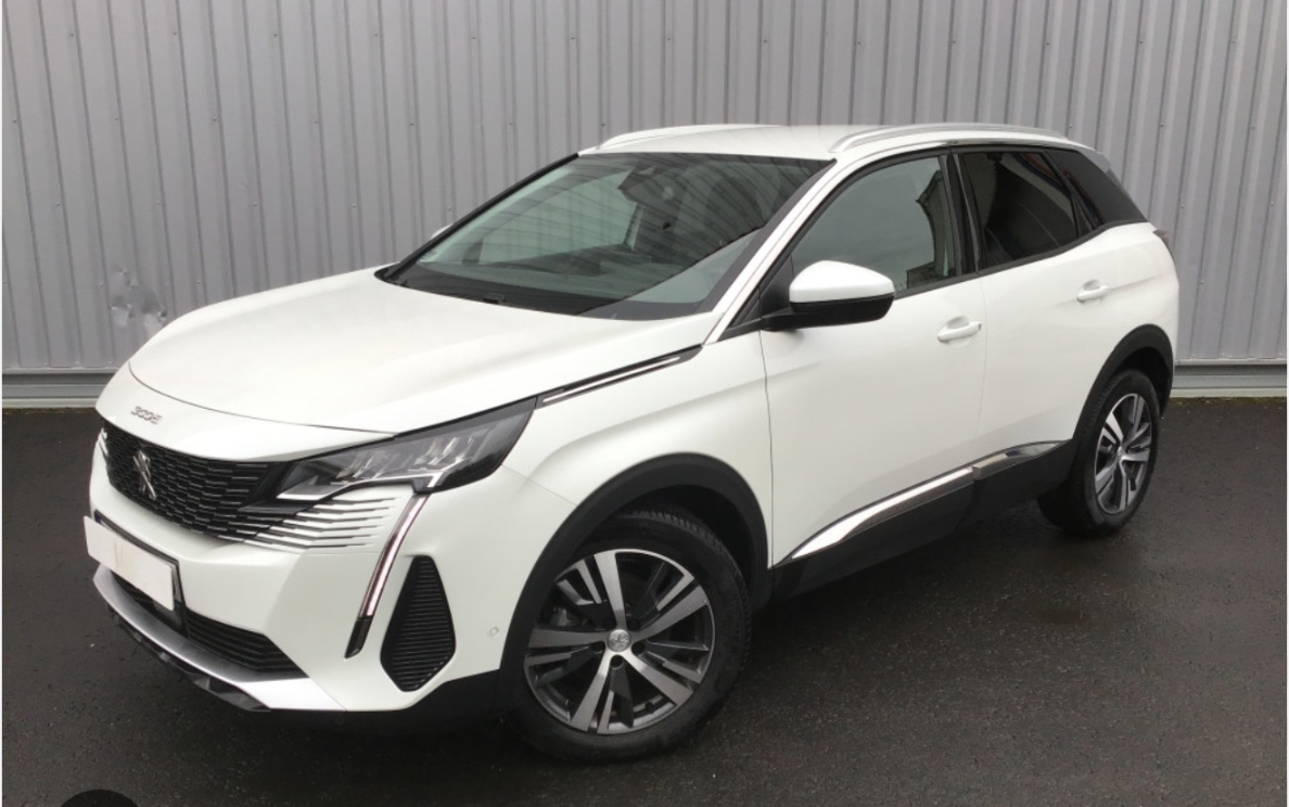 3008 blanc nacré 2022