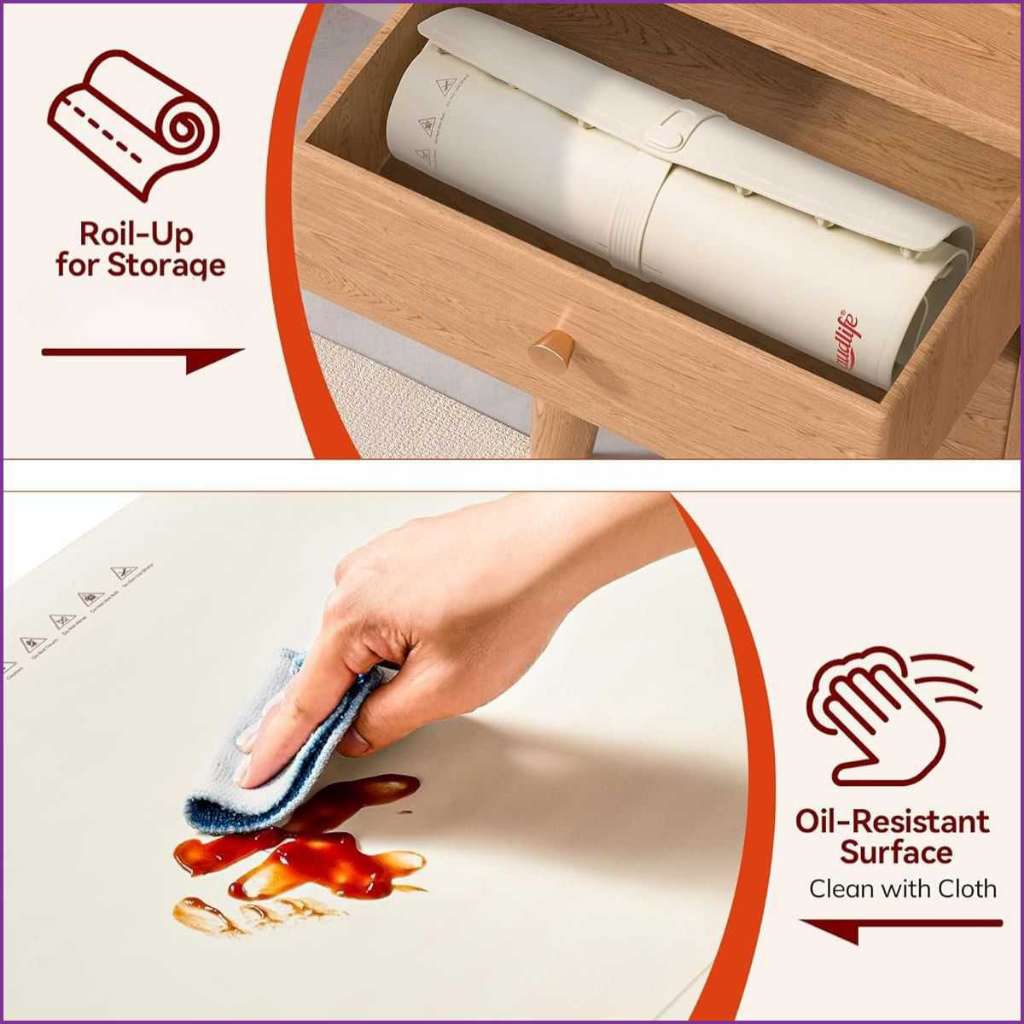 Tapis de Réchauffement Alimentaire Électrique