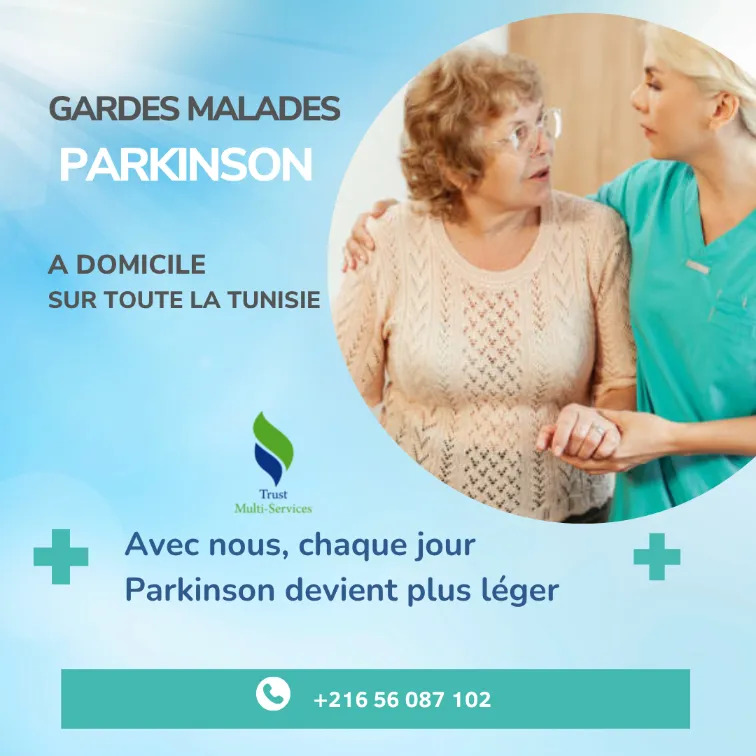 GARDES MALADES DE PARKINSON A DOMICILE  À CHARGUIA