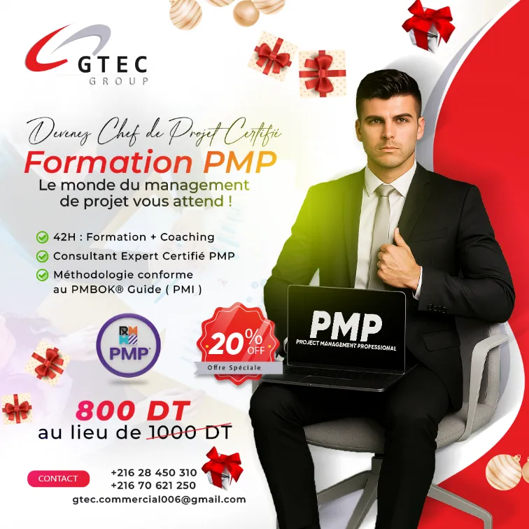 Spécial Fin D'année - Décrochez votre Certification PMP !