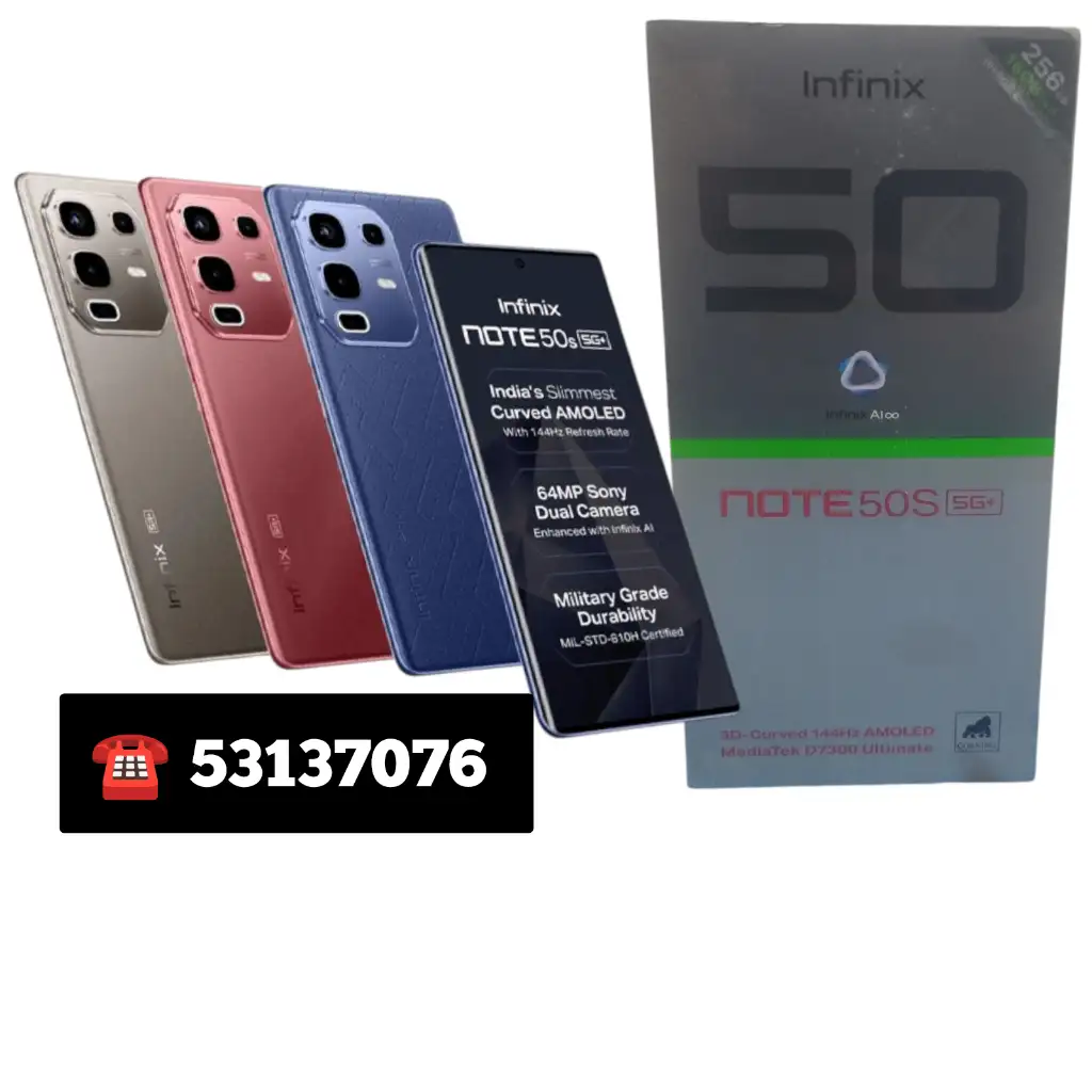 Infinix Note 50s 5G plus (8+8/256) Cacheté paquet fermé #Validé✔️