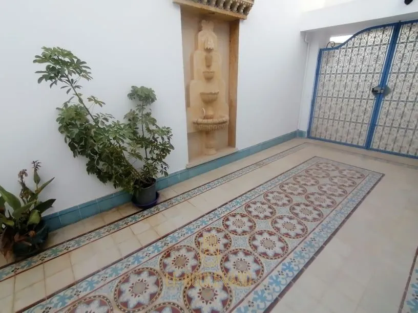 A Louer Villa Style Arabesque S+2 à Centre-ville De Nabeul