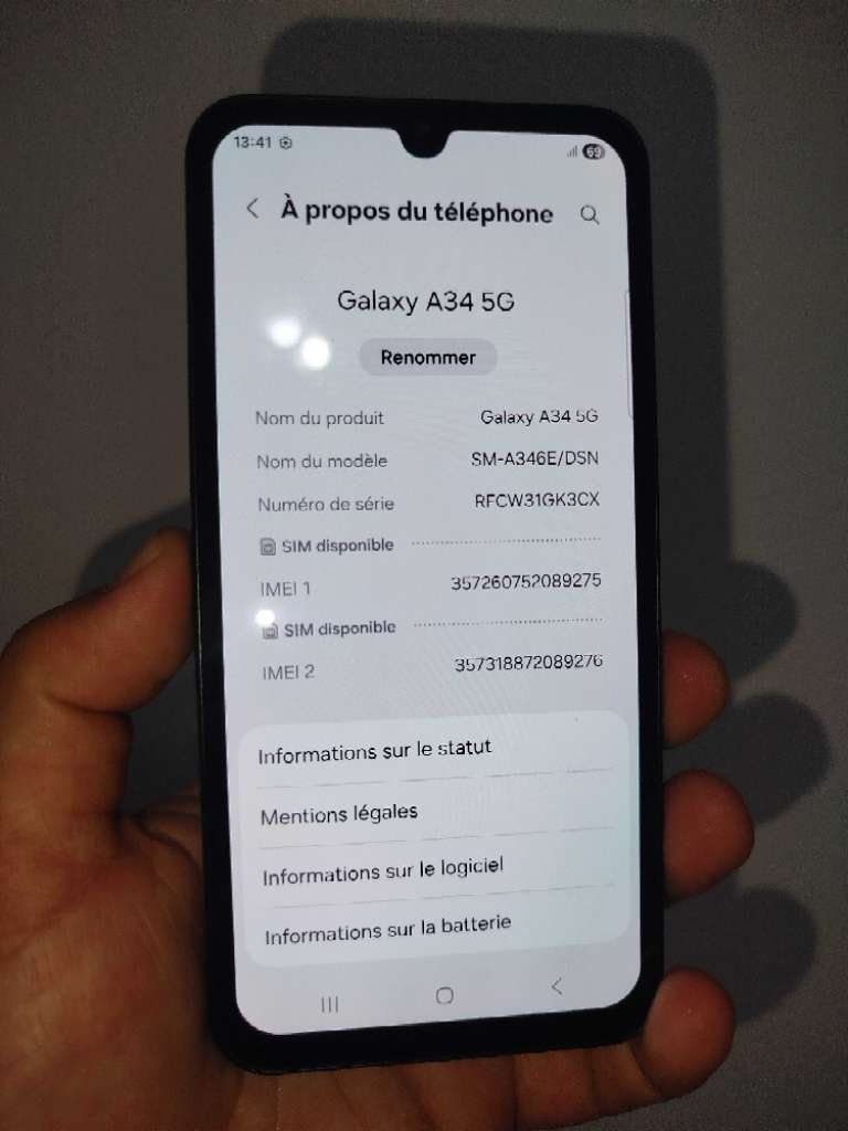 Samsung A34 5G 128/8