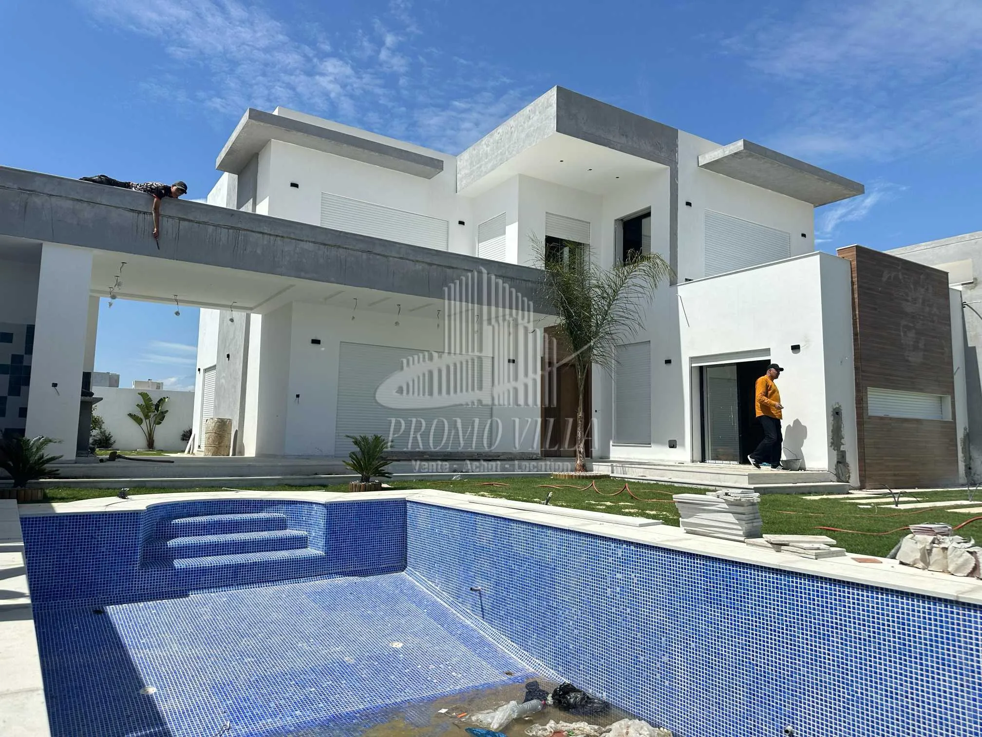 une charmante villa de style moderne