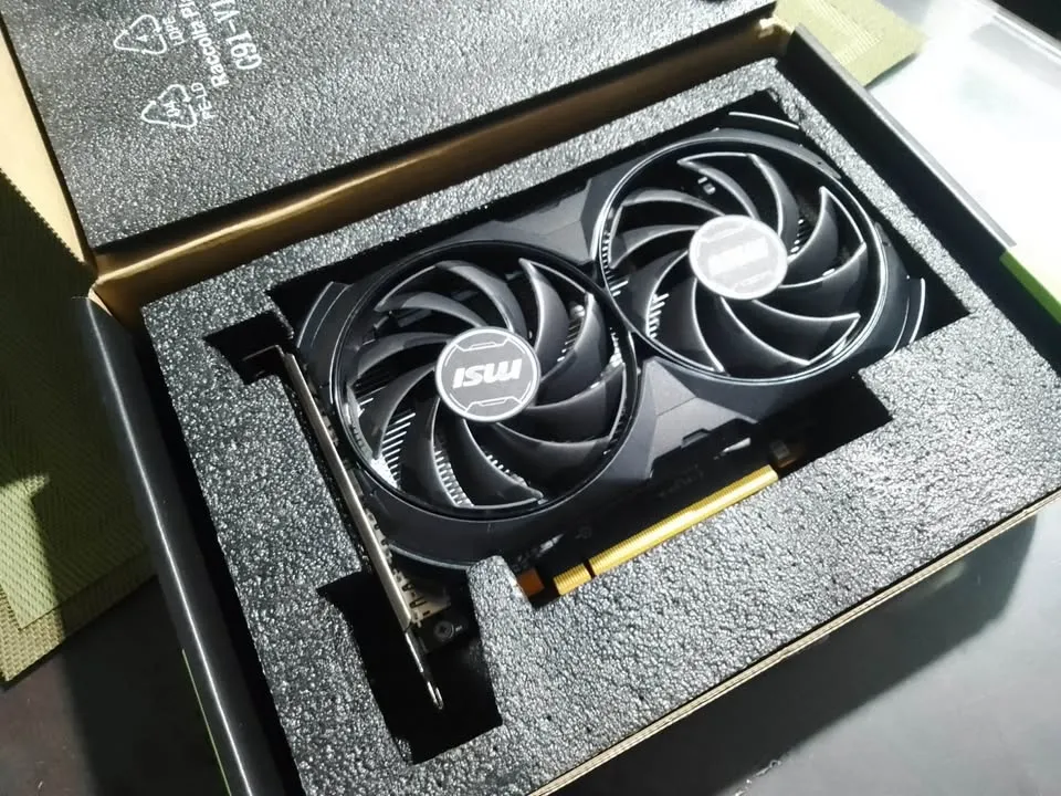 MSI GeForce RTX 4060 VENTUS 2X BLACK 8G OC