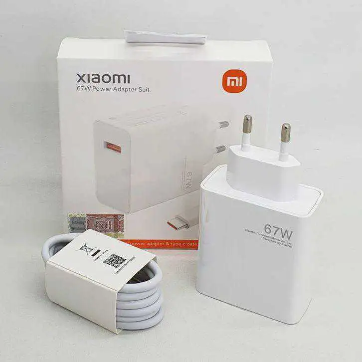 Chargeur Xiaomi 67W avec câble type-C