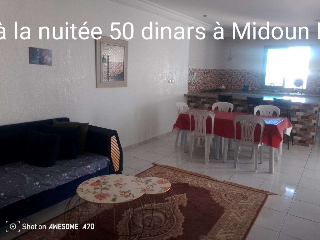 Location appartement à la nuitée Djerba Midoun