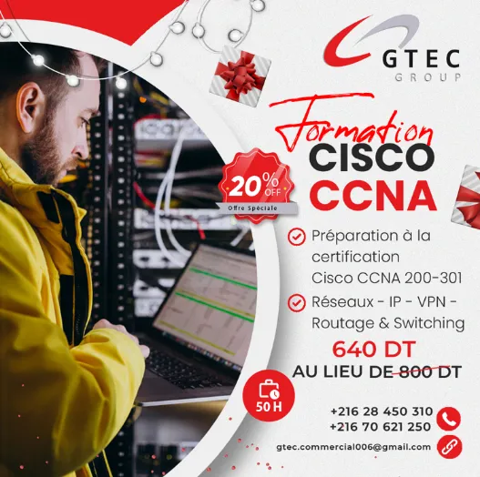 Devenez Administrateur Réseaux Certifié Cisco CCNA