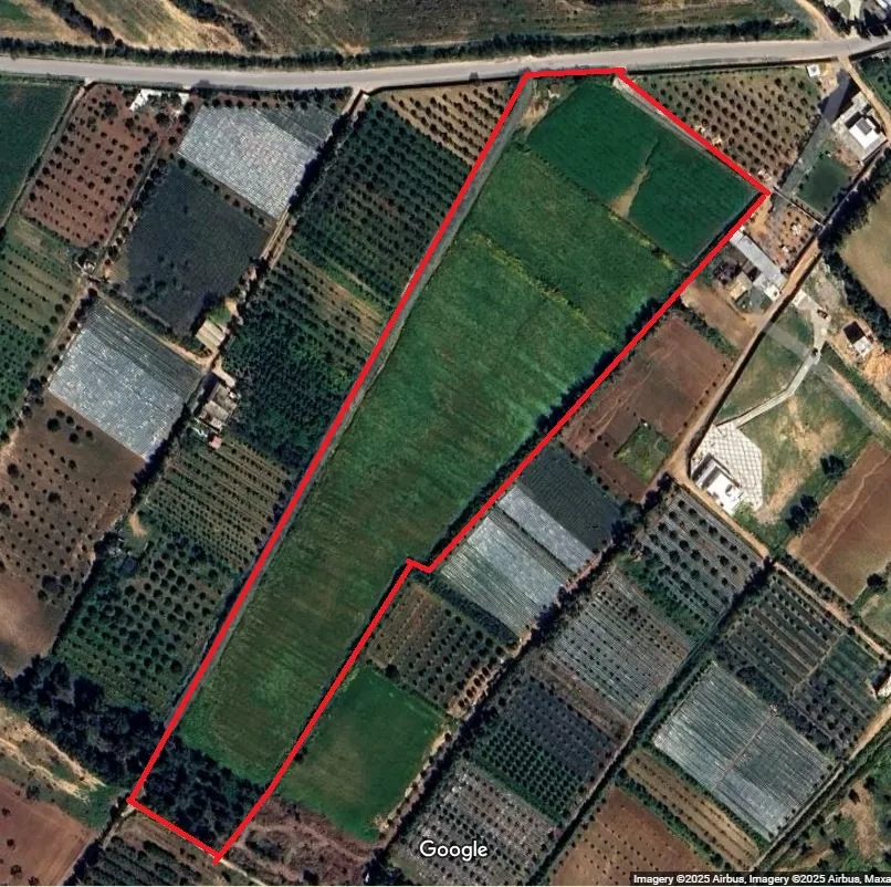 A vendre terrain agricole 3 hectares