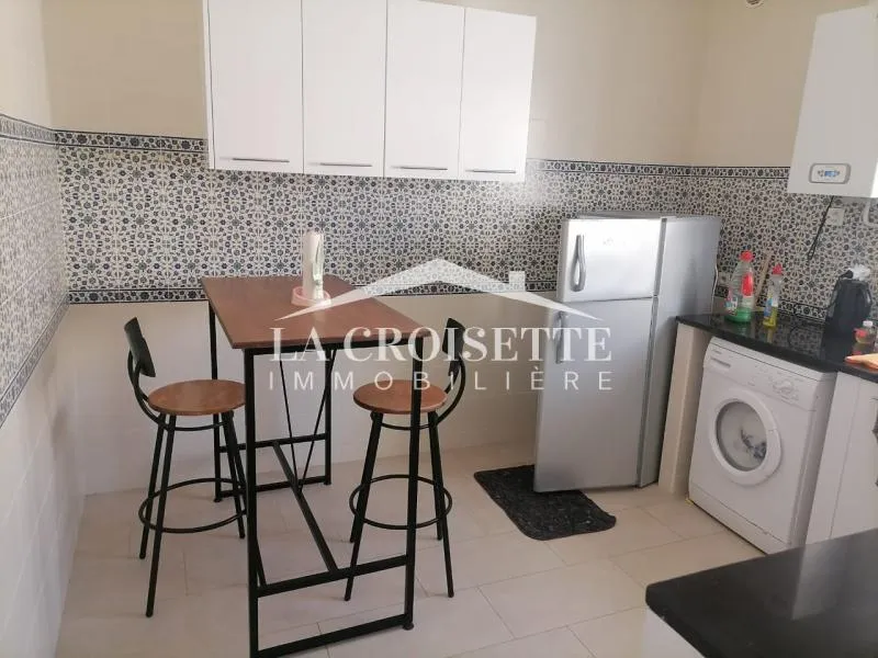  Appartement S+1 meublé  à La Marsa ZAL1948