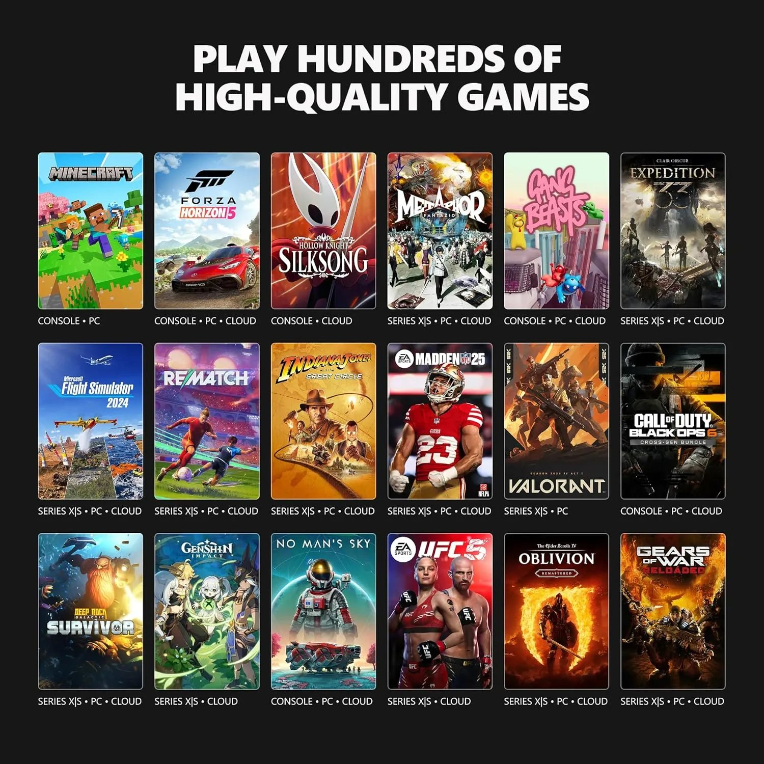 [PC] Xbox Game Pass Ultimate pour PC ✅ 12 Mois | +450 Jeux Inclus: GTA 5, REMATCH, Forza Horizon 5, etc ✅