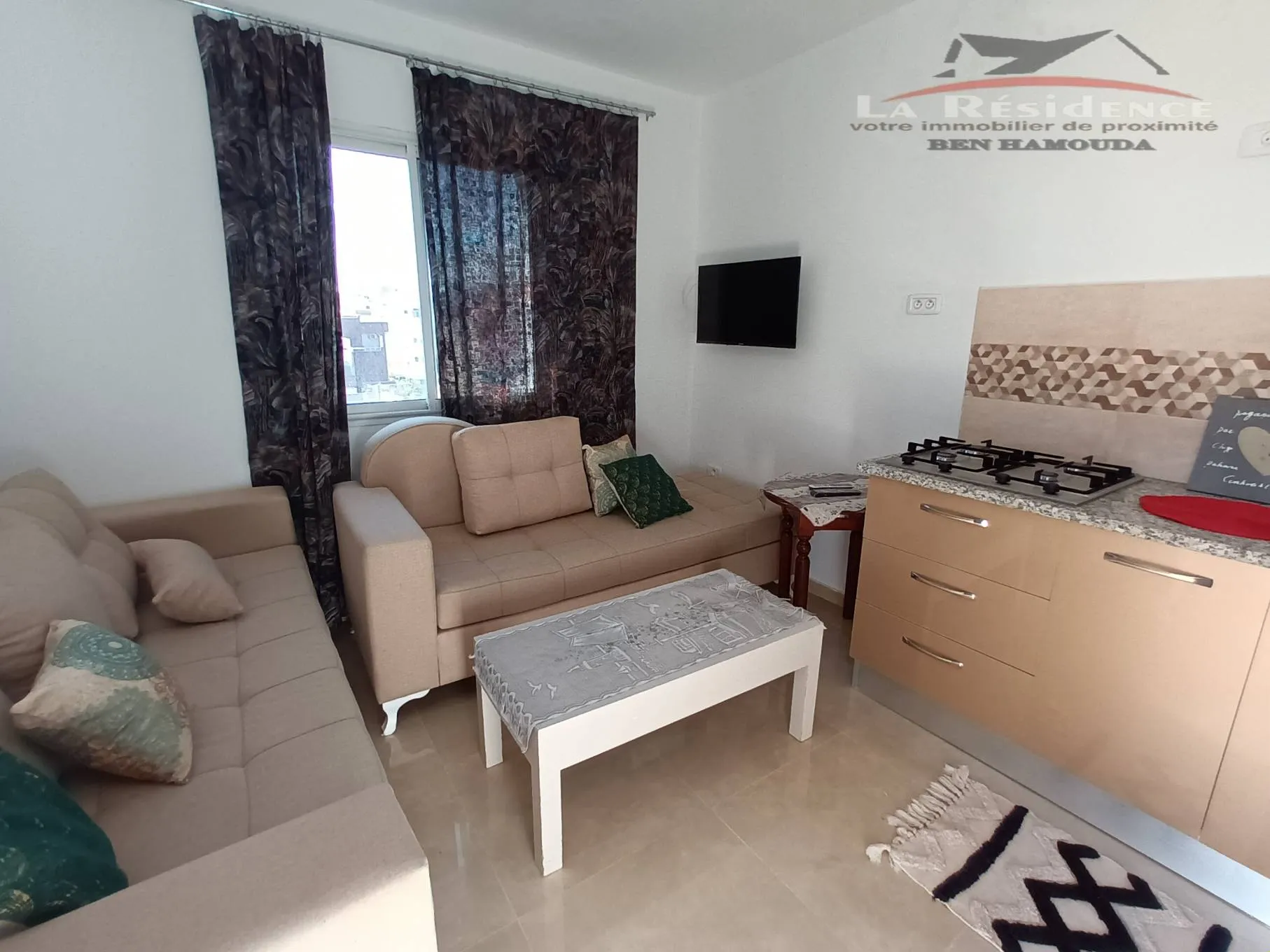 Studio meublé pour les vacances à  Bizerte
