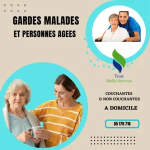 GARDES MALADES COUCHANTES A LAOUINA