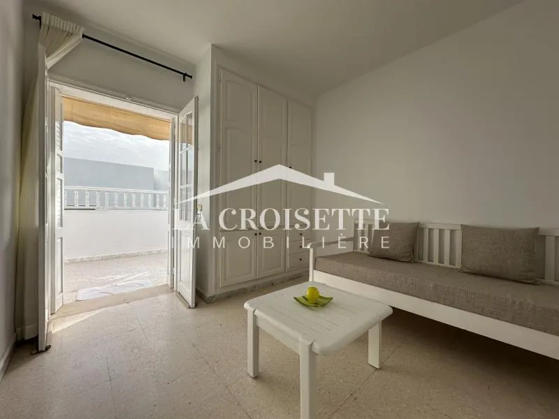 Appartement s3 avec terrasse à La Marsa ZEL0581
