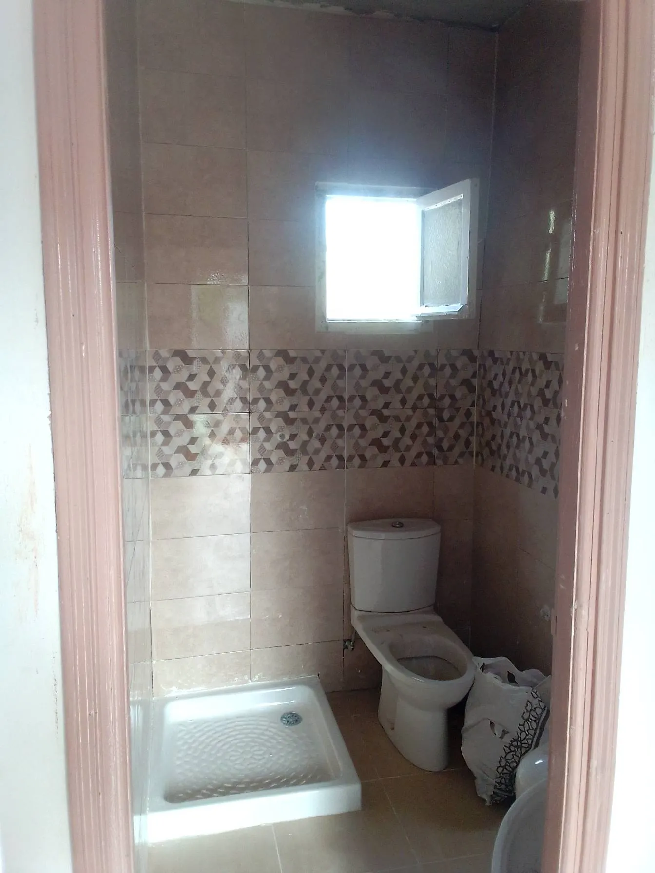 Terrain + maison route plage mami rasjbal