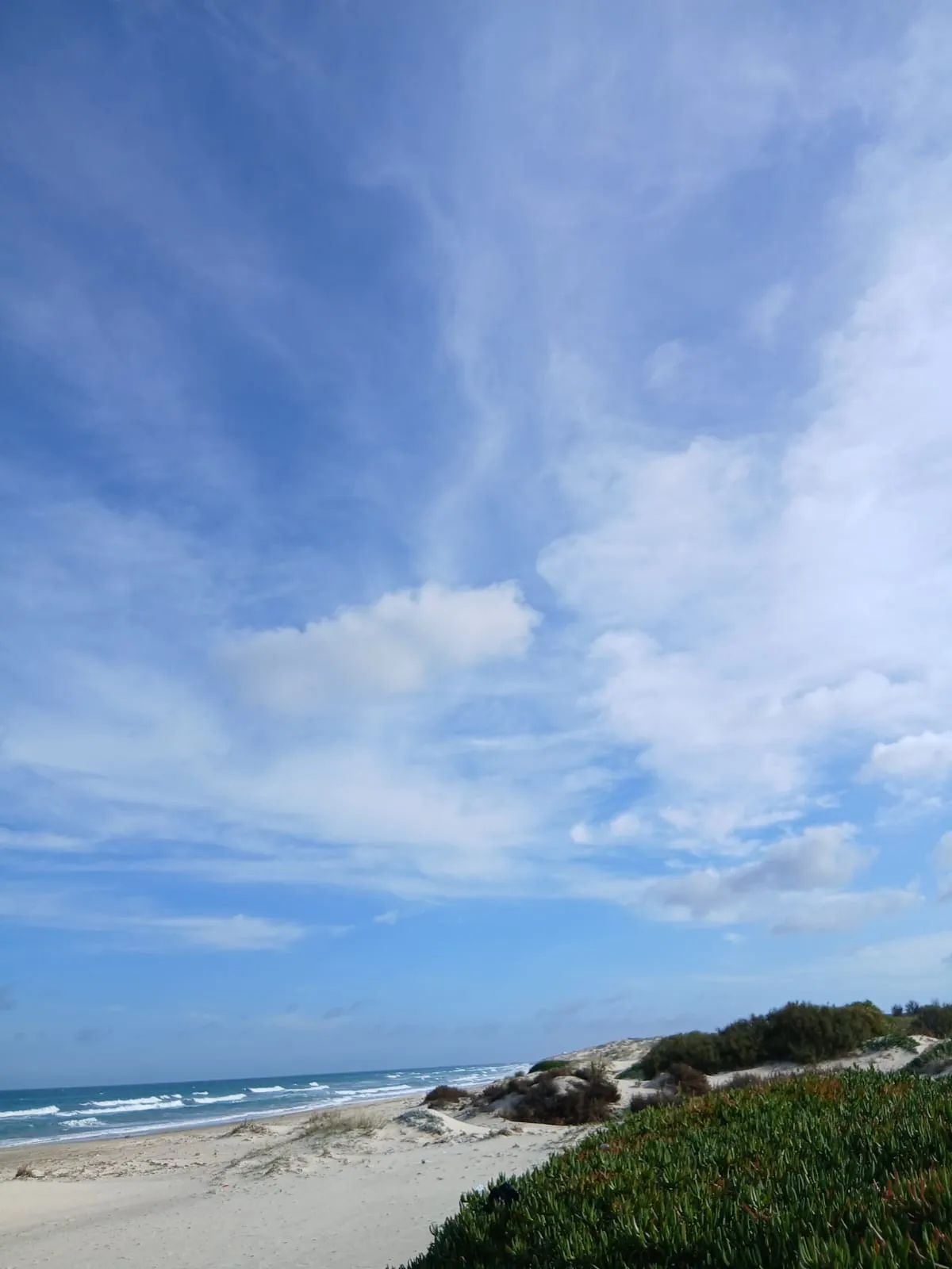 Terrain + maison route plage mami rasjbal