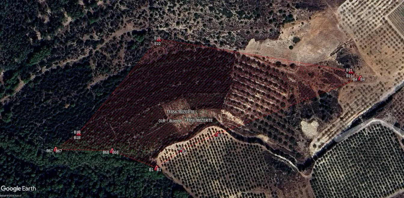 vente terrain agricole dans un milieu agréable